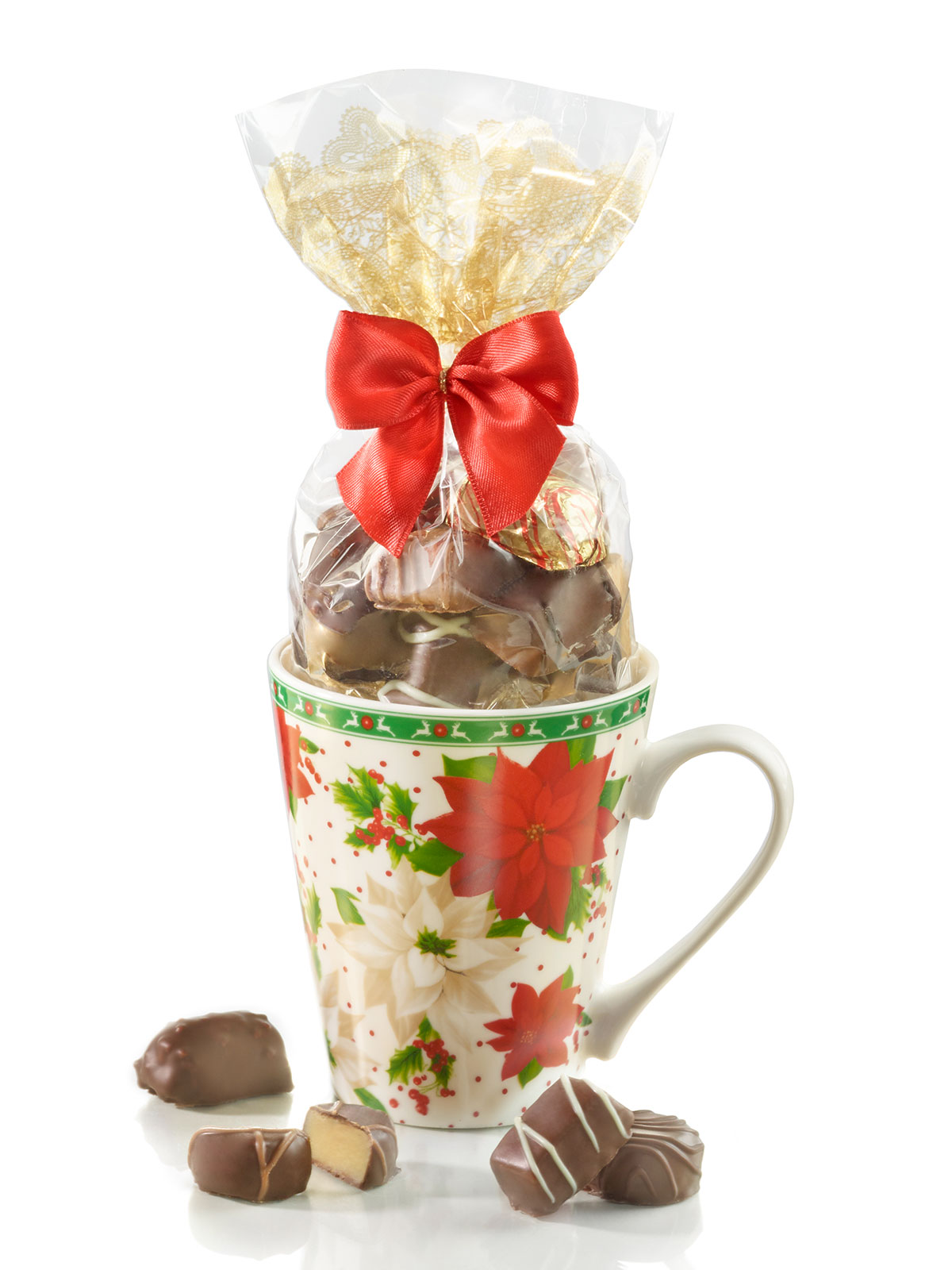 Pralinenbecher „Weihnachtsstern“