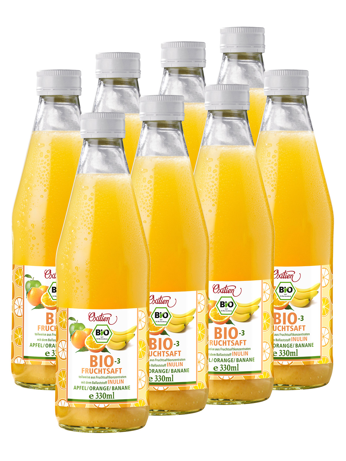 Bio-3-Fruchtsaft, 8er 