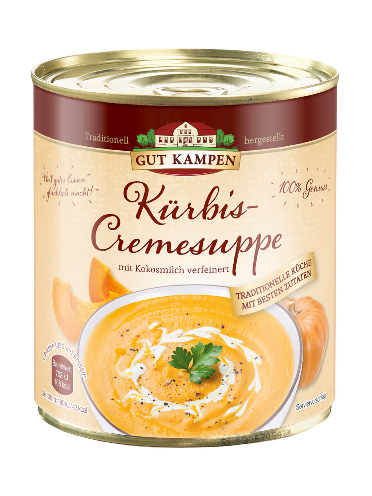 Kürbis-Cremesuppe