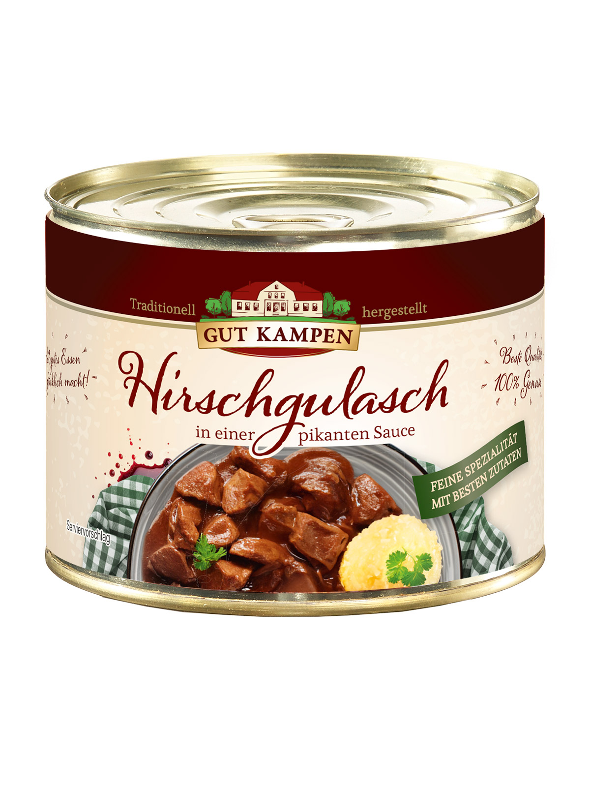 Hirschgulasch