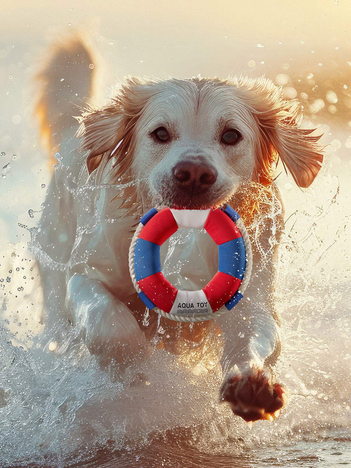 Hundespielzeug „Rettungsring“