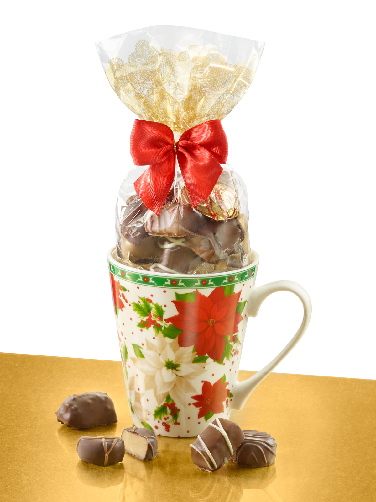 Pralinenbecher „Weihnachtsstern“