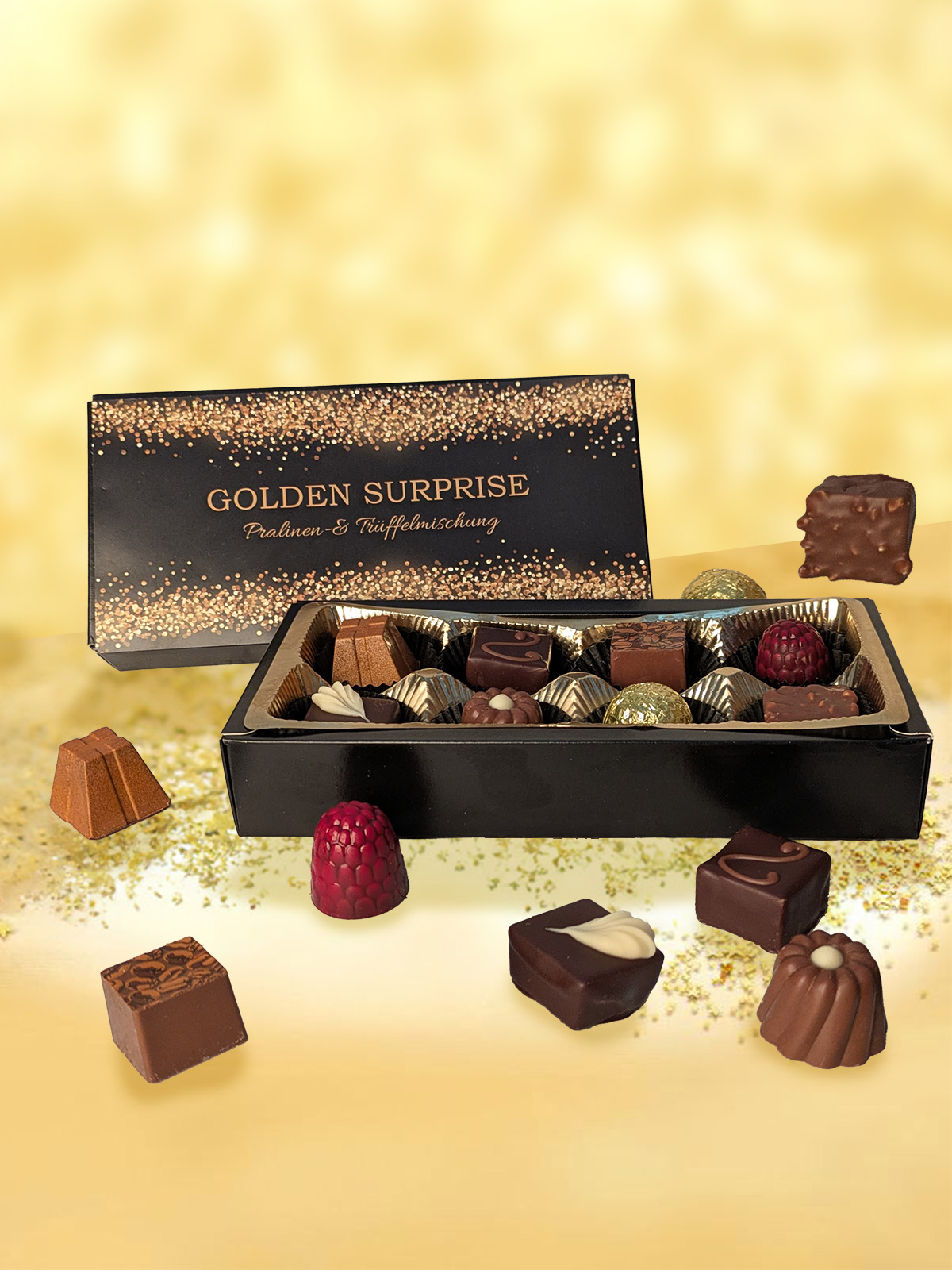 Pralinen „Golden Surprise“